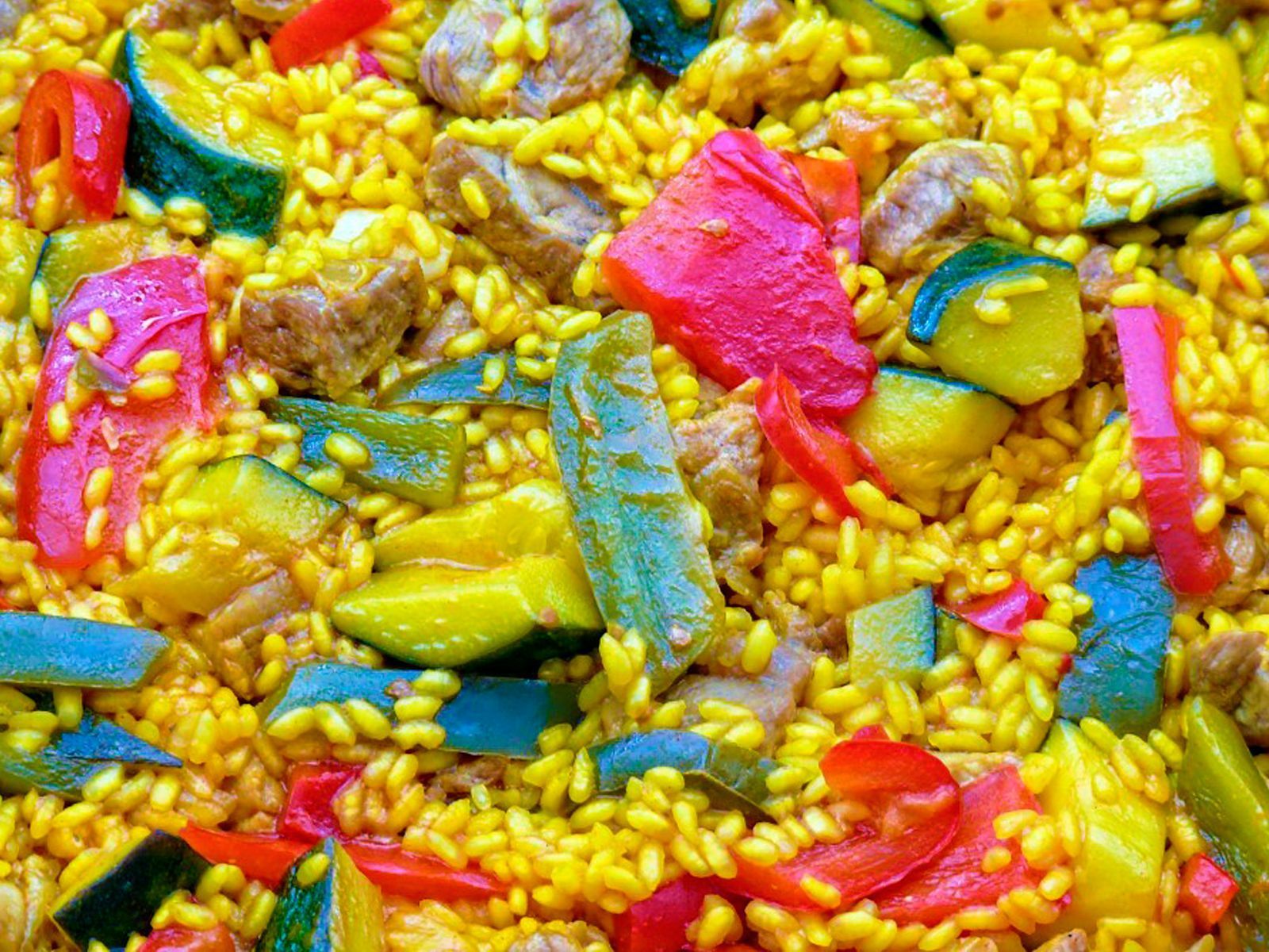 paella de verduras comeme