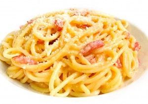 pasta a la carbonara para llevar